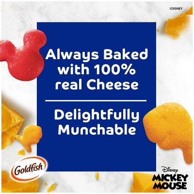 Goldfish Disney Mickey Mouse Cheddar Crackers - 27.3oz_5