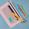 Unique Bargains Pencil Case for 3 Ring Binder Double Layer Smooth Zipper for Folders - 4 of 4