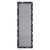 Area Rugs Washable Modern Bordered Rug Low Pile Non-Slip Rugs for Living Room Geometric Indoor Floor Carpet - 2 of 4