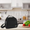 Unique Bargains Semi-circular Lunch Tote 9.45"x6.3"x8.27" 1 Pc - 3 of 4