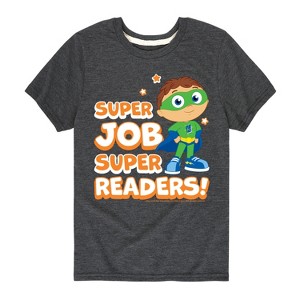 Boys' - Super Why - Super Job Super Readers Short Sleeve Graphic T-Shirt - 1 of 4