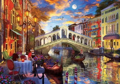 Heidi Art Puzzle Rialto Bridge In Venice 1500 Piece Jigsaw Puzzle : Target