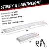 Aluminum Motorcycle Ramp with 750 lbs Capacity, 7.5FT Foldable ATV Ramp, 89" L x 11" W - 2 of 4