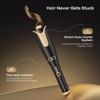 Automatic Hair Curler with 1" Barrel – Anti-Tangle Rotating Iron, 4 Heat Levels, 3 Timers, Dual Voltage, Auto Shut-Off - 3 of 4