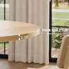 Dining Table for 4-6 People, Kitchen Table, Round Dining Room Table for Kitchen, 47 Inch Round Table for Dining Room - 3 of 4
