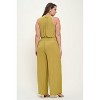 WEST K Women's Nina Plus Size Halter Neck Jumpsuit - 3 of 4