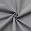 Thermaplus 100% Polyester Mason Lightweight Texture Printed Blackout Grommet Curtain Panel Silver - 3 of 4