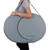 Stansport Go Anywhere Multi Fold Padded Chair 200 LBS Weight Capaciity - White - 3 of 4