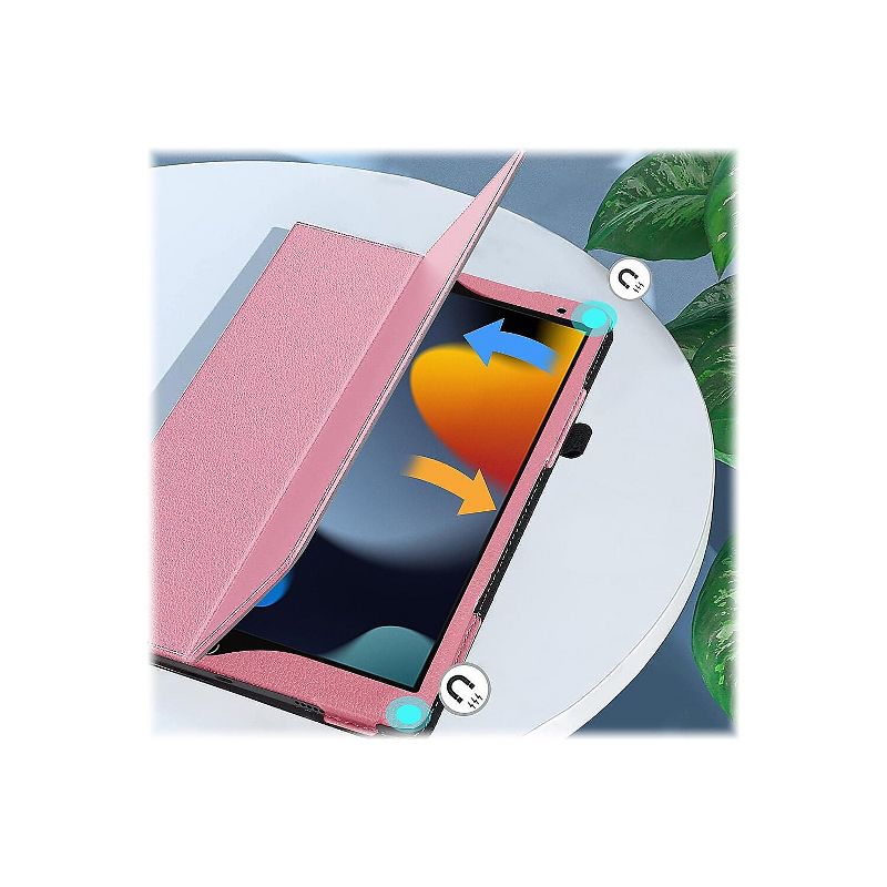 SaharaCase Bi-Fold Folio Case for Apple iPad 10.2" (9th Generation 2021) Pink (TB00068), 4 of 7