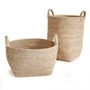 Plum & Post Burma Rattan Orchard Baskets, Set Of 2 - 4 of 4