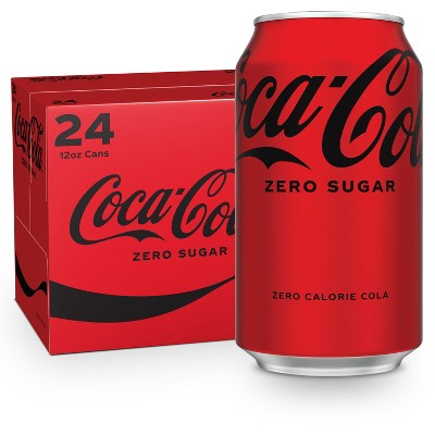 Coca-Cola Zero Sugar Soda - 24pk/12 fl oz Cans