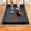 SEVOBAL Treadmill Folding Walking Pad with Handle Incline 2.5HP Walking Pad Portable Under Desk Space Saver for Office Home, Black, 48.62"*22.3"*38" - 3 of 4