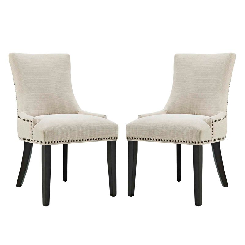 Set of 2 Marquis Dining Side Chair Fabric - Modway, 1 of 7
