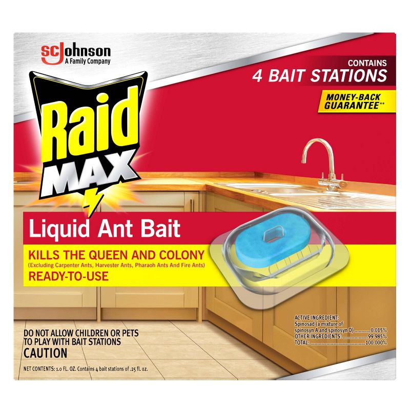 Raid Max Liquid Ant Baits - 4ct, 5 of 17
