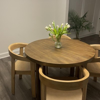 Keener All Wood Round Dining Table - Threshold™ : Target