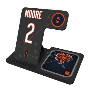 NFL Chicago Bears Players Game Tactic 15-Watt 3 in 1 Charging Station - 1 of 4