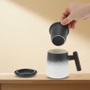 Unique Bargains 13.5oz Ceramic Tea Cup with Infuser Wood Handle and Cup Lid  for Loose Leaf Steeping - 4 of 4