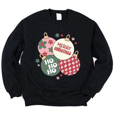 Simply Sage Market Women's Graphic Sweatshirt Christmas Ornaments