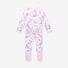 Infant Sweeties Footie Ruffled Zippered One Piece - Posh Peanut - 2 of 3