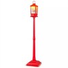Resenkos Christmas streetlights with music and detachable snowball lights Red - 4 of 4