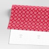 40" 220 sq ft Christmas Roll Wrap White Snowflakes on Red - Wondershop™ - 3 of 3