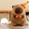 TITQWOP Cute Happy Birthday Capybara Plush Soft Capybara Stuffed Animal Kawaii Capybara Plushie Stuffed Toys Gift for Kids 13 inch - 3 of 4