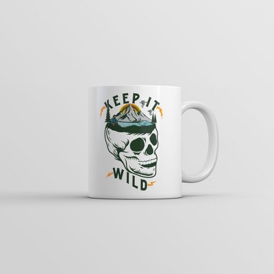 Crazy Dog T-Shirts Keep It Wild Mug Funny Sarcastic Nature Graphic Coffee Cup-11oz