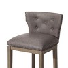 Maven Lane Hugo Vegan Leather Wingback Bar Height Bar Stool - 4 of 4