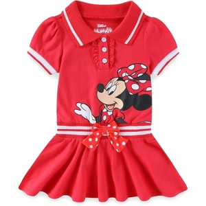 Disney Minnie Mouse Girls Tennis Dress for Toddler and Big Kids - 1 of 3