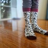 Sophisticated Bat & Birds Socks - (Women's Sizes Adult Medium) from the Sock Panda - 2 of 4