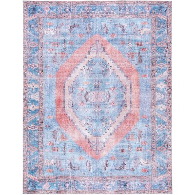 Serapi SEP356 Power Loomed Indoor Machine Washable Skid-Resistant Rugs - Safavieh