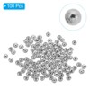 Unique Bargains Metal Round Jewelry Making Gold Filled Spacer Beads 100 Pcs - 3 of 4