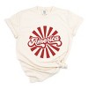 Simply Sage Market Women's America Rays Short Sleeve Garment Dyed Tee - 2 of 4