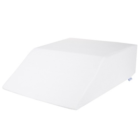 Fleming Supply Elevated Support Wedge Pillow Cushion - 20" x 26", White - image 1 of 4