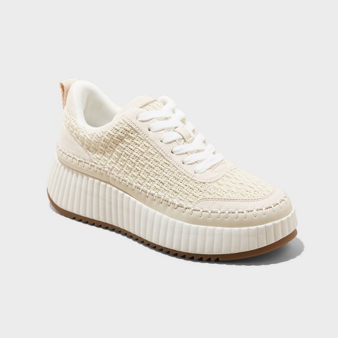 Target white platform sneakers sale