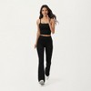Anna-Kaci Active Women's High Waist Flare Leg Athletic Pants with Smooth Stretch Fabric and Contoured Supportive Fit - 4 of 4