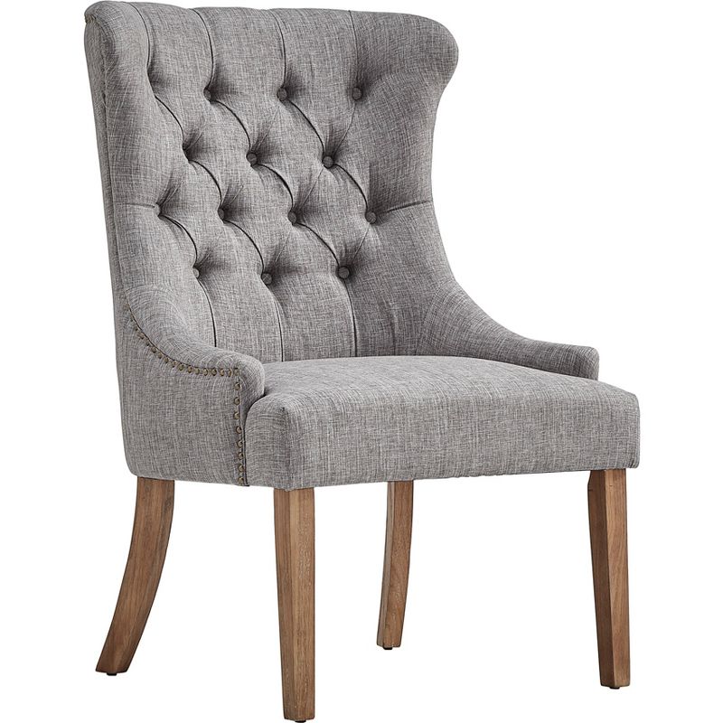Calderon Upholstered Button Tufted Wingback Chair - Inspire Q, 5 of 10
