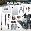 Fishing Backpack with Rod Holder, Lightweight Sling Bag Storge Gear and Equipment - 4 of 4