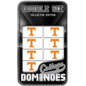 MasterPieces Officially Licensed NCAA Tennessee Volunteers 28 Piece Dominoes Game for Adults - 1 of 4