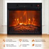 Parrot Uncle 21.1" Black Insert LED Electric Fireplace - 3 of 4