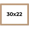 PosterPalooza | Weathered Yellow Picture Frame - UV Acrylic, Backing Board, Hanging Hardware Included - 2 of 4