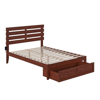 Oxford Bed with Foot Drawer and USB Turbo Charger - AFI