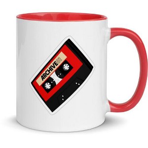 Printful - Netflix Archive 81 Tape and Logo Ceramic Mug - 1 of 3