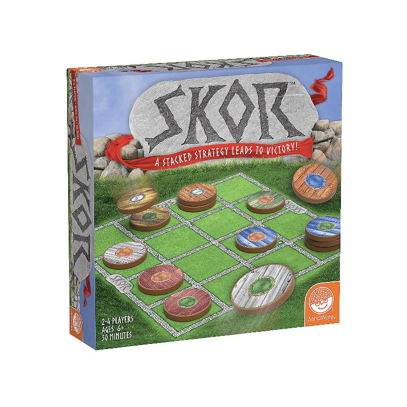 MindWare Skor: A Stacking Strategy Board Game for Kids Ages 6 & Up, 1 of 5