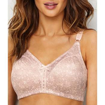 Bali Women's Double Support Wire-free Bra - 3820 38dd Chic Lace Print :  Target