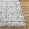 Hauteloom Tyree Distressed Gray Trellis Area Rug - 4 of 4