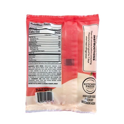 Sammich Peanut Butter & Jelly Crustless Sandwich - Strawberry - 2.8oz