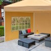 InstaHibit Privacy Window Sidewall UV30+ Fits 10x10ft Canopy Gazebo 1 Piece - 4 of 4