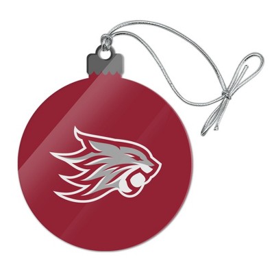 California State University Chico Primary Logo Acrylic Christmas Tree Holiday Ornament