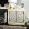 Erin 2 Door Chest - Antique Beige/Light Grey - Safavieh - 2 of 4
